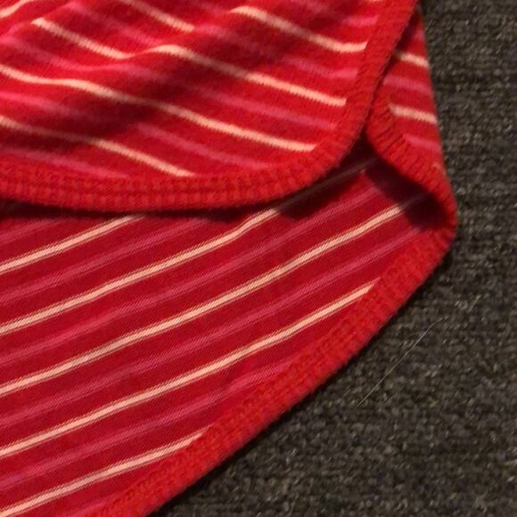 Colsie Women's Medium Pink & Red Striped Pajama Set Valentine's Shots & Top NWT - Picture 5 of 7